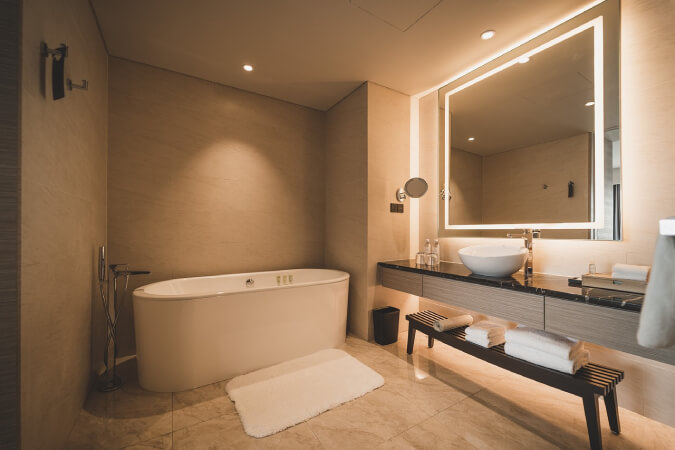 Baignoire ovale