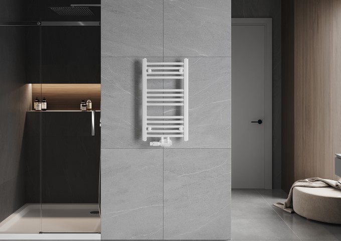 radiateur salle de bain blanc