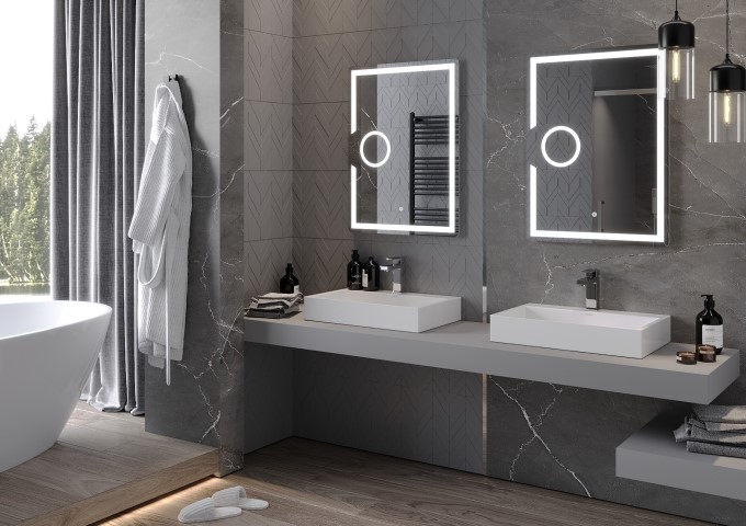 Miroirs de salle de bain 50x70 cm