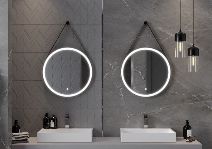 Lavabos noir et blanc