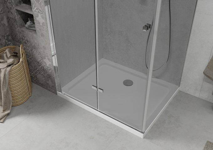 Cabines de douche rectangulaires avec receveur 120x90