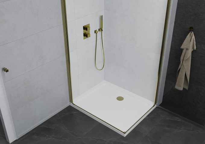 Receveurs de douche carrés 5cm