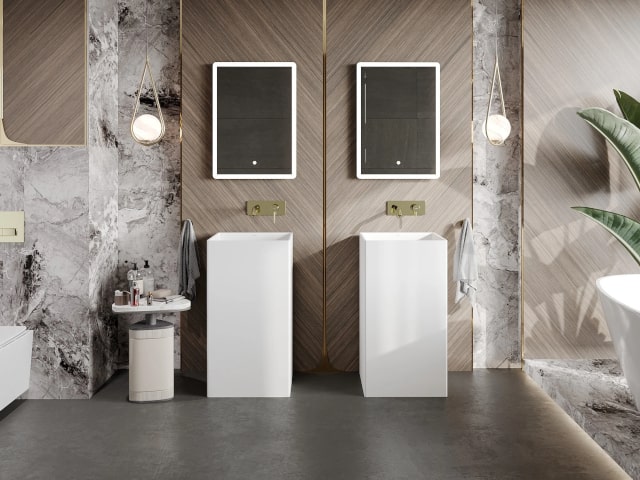 Ampoules LED 5W dans la salle de bain