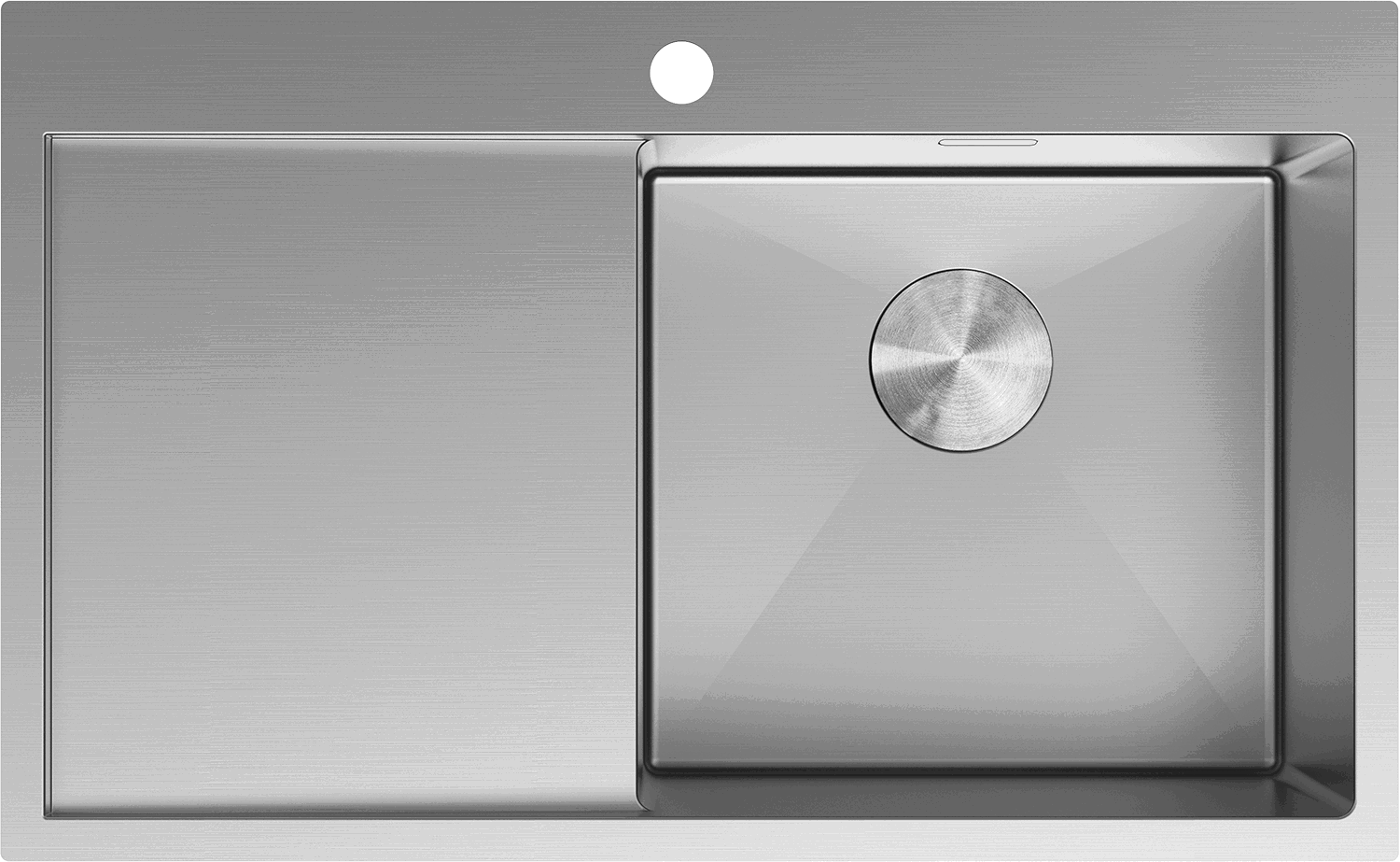 Évier en acier inox