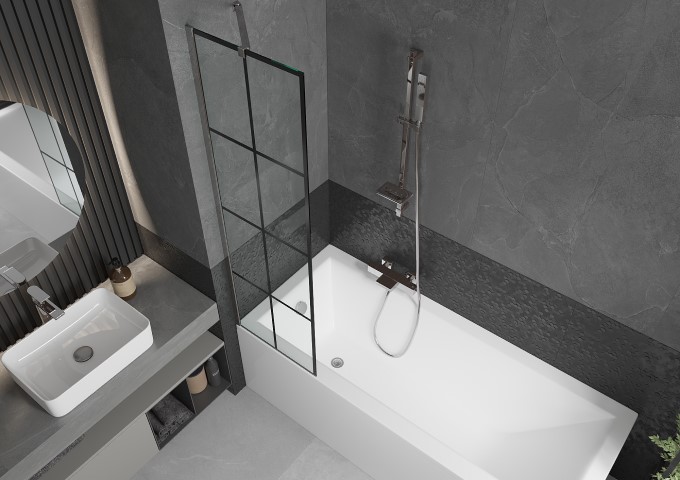 Parois de bain 100x140