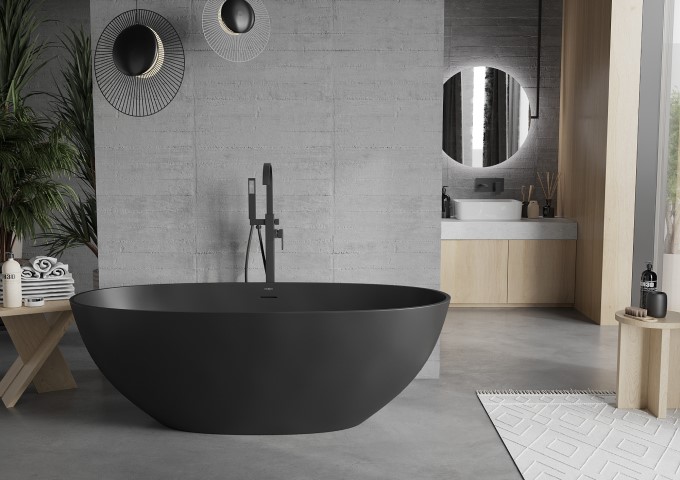 Baignoires autoportantes ovales