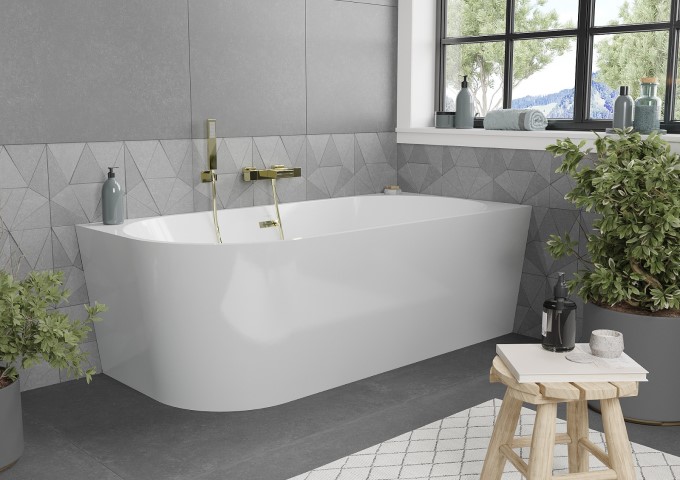 Baignoires d'angle 160x90
