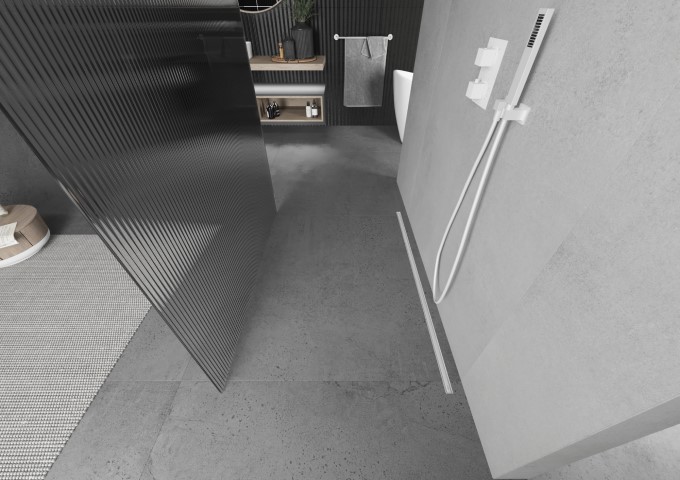 raccord angulaire blanc