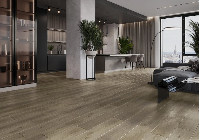 Mexen Perry panneaux vinyles marron