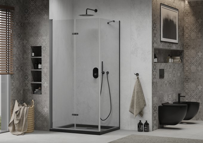 Cabines de douche avec receveur 150 cm