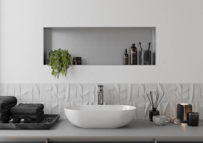 Bouchons pour lavabos gris