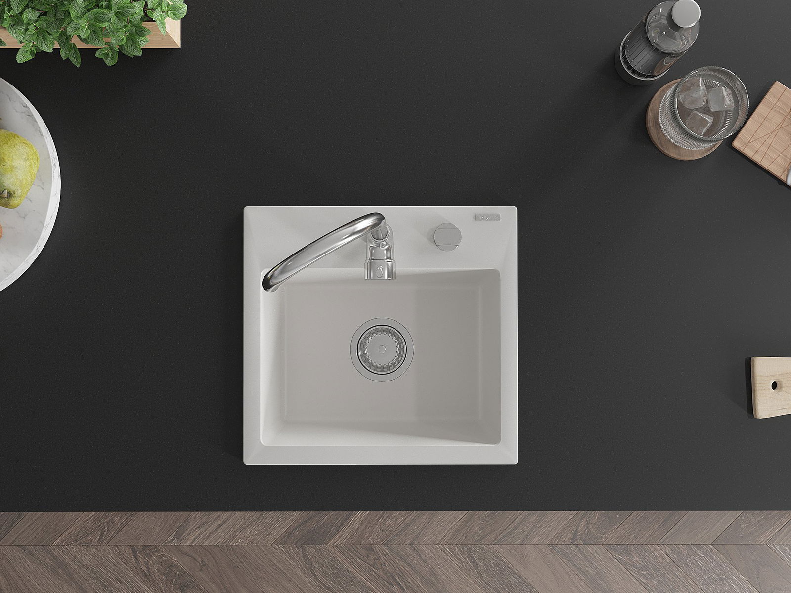 Petit évier simple Mexen