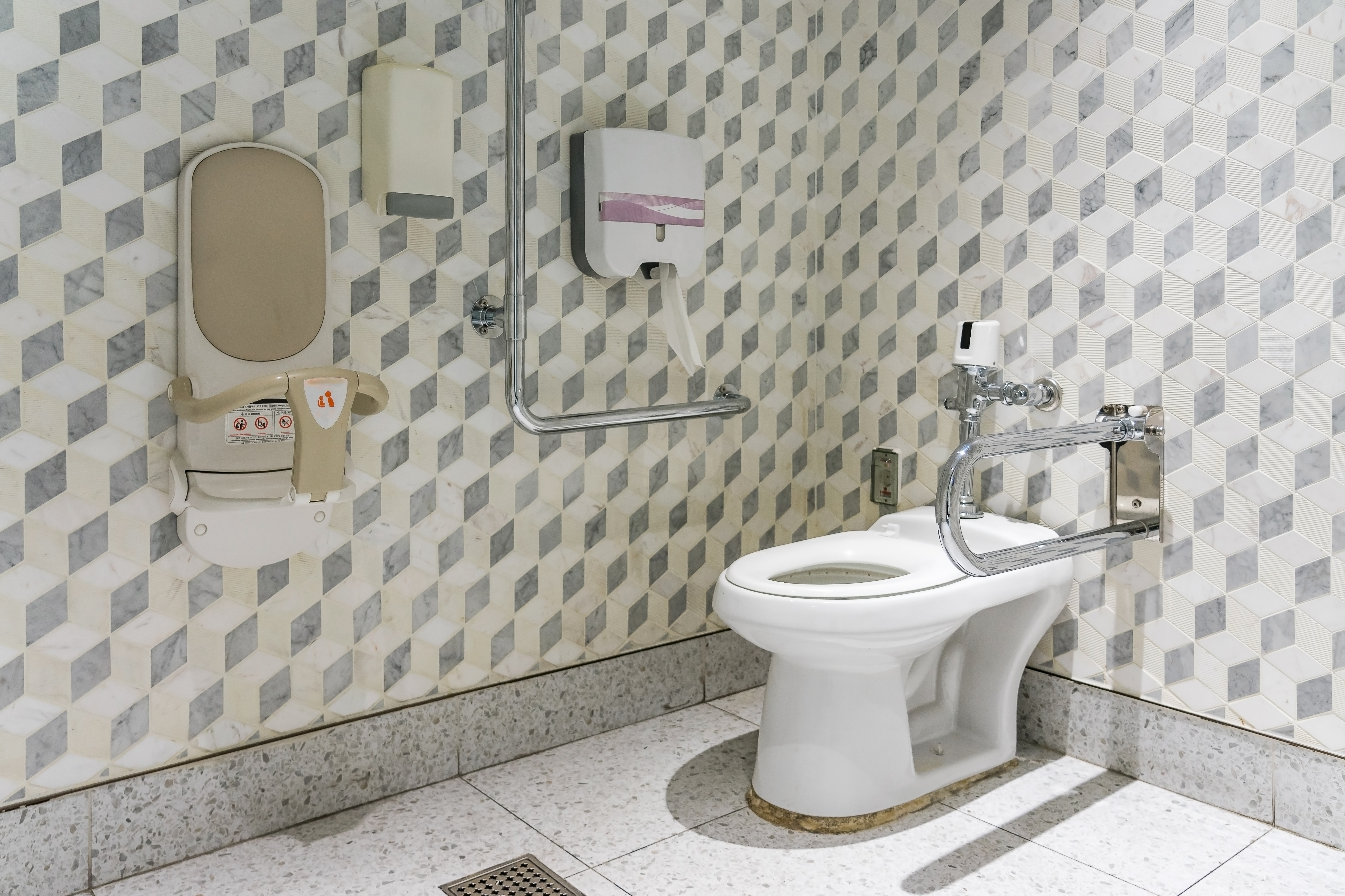 Pourquoi installer des rampes murales dans la salle de bain?