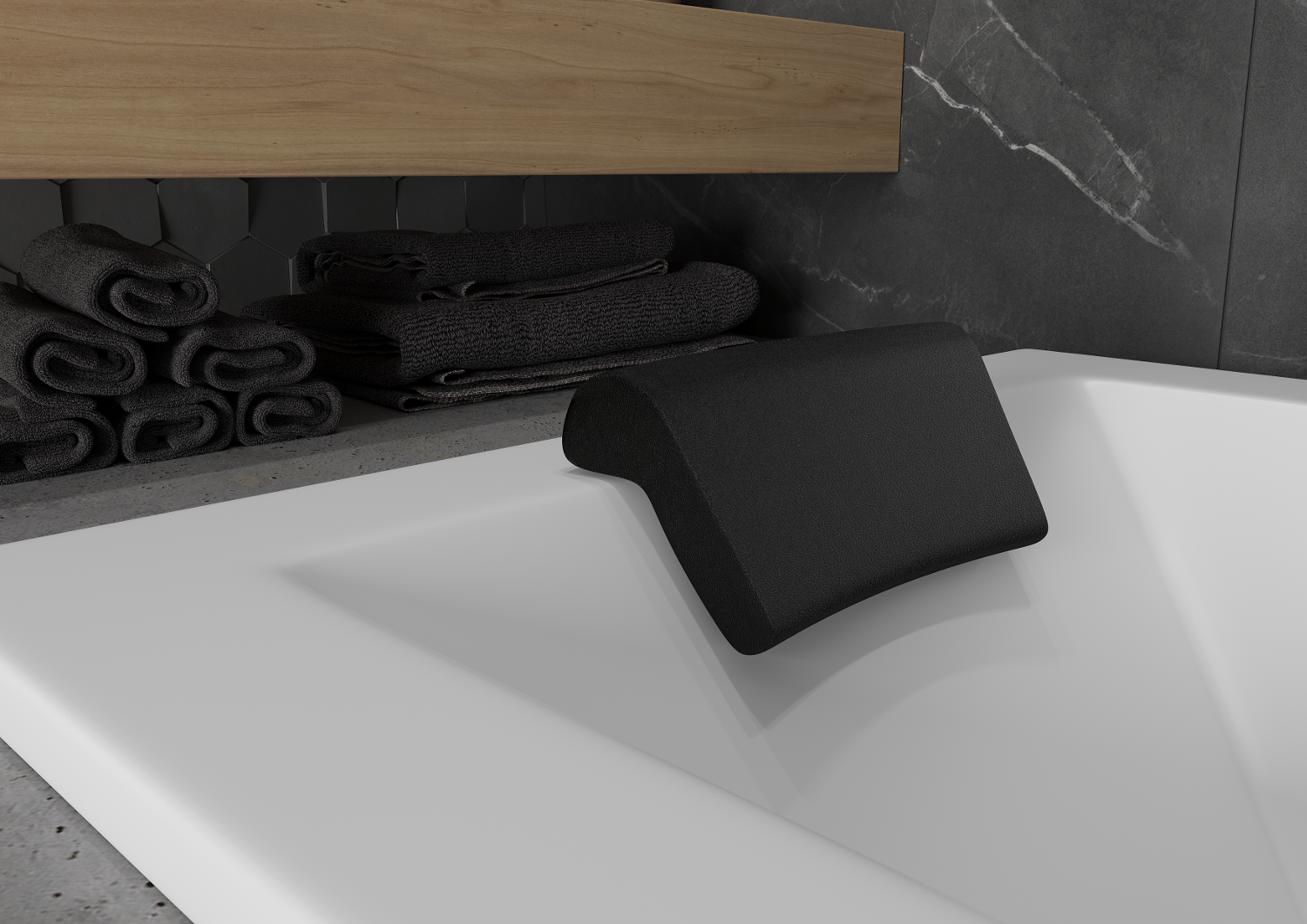 Appui-tête de baignoire - spa à domicile