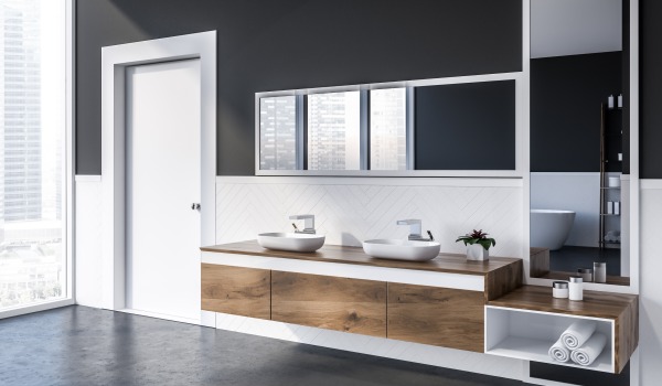 Quel plan de travail choisir pour la salle de bain sous le lavabo ? Guide complet