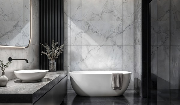 Tailles des carreaux de salle de bain - comment choisir le format en fonction de la taille et du style de l'intérieur ?