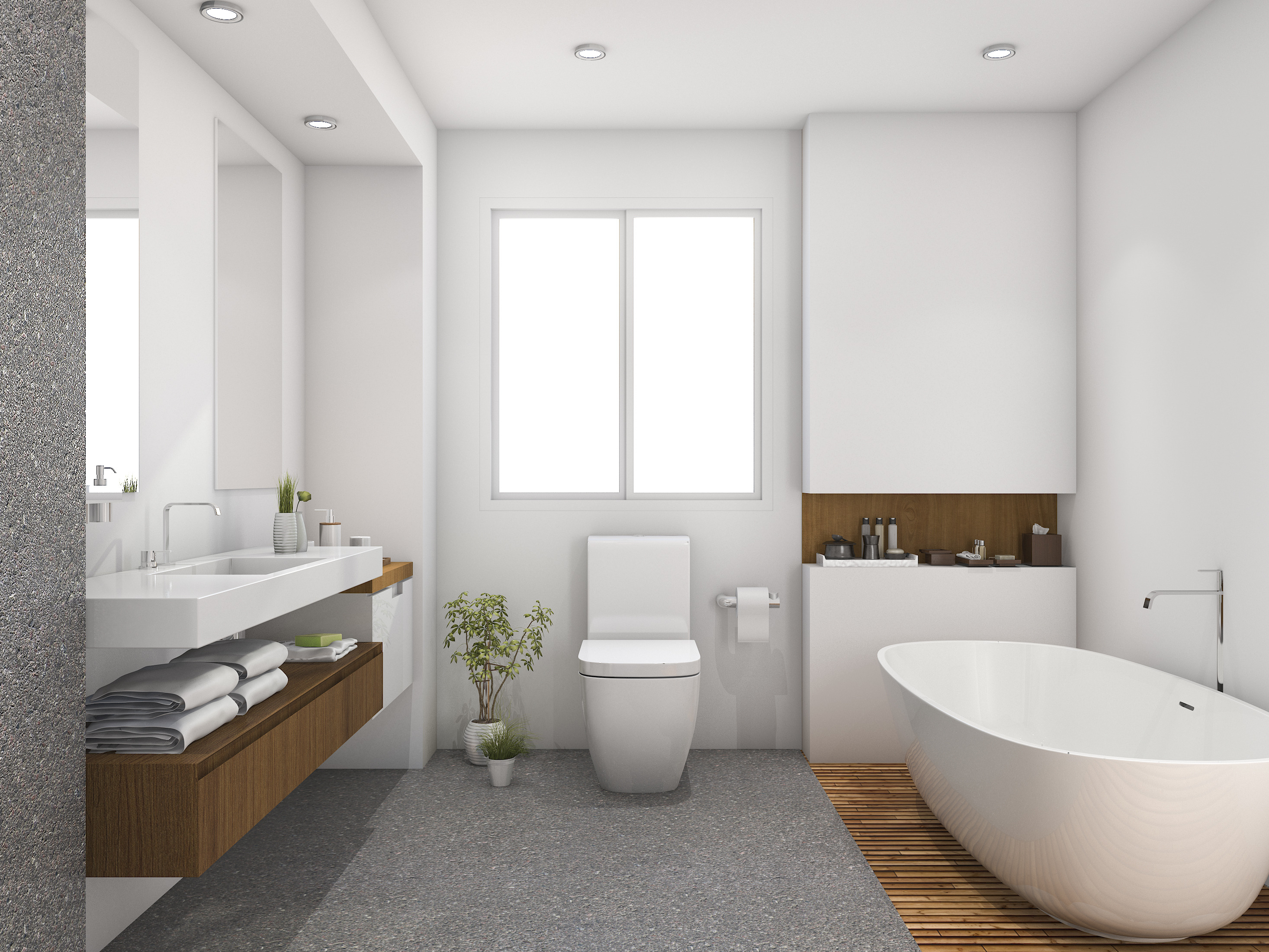 Systèmes de bain étape par étape
