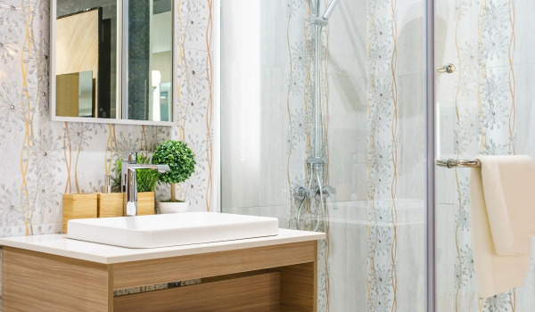 Modernes mitigeur de douche