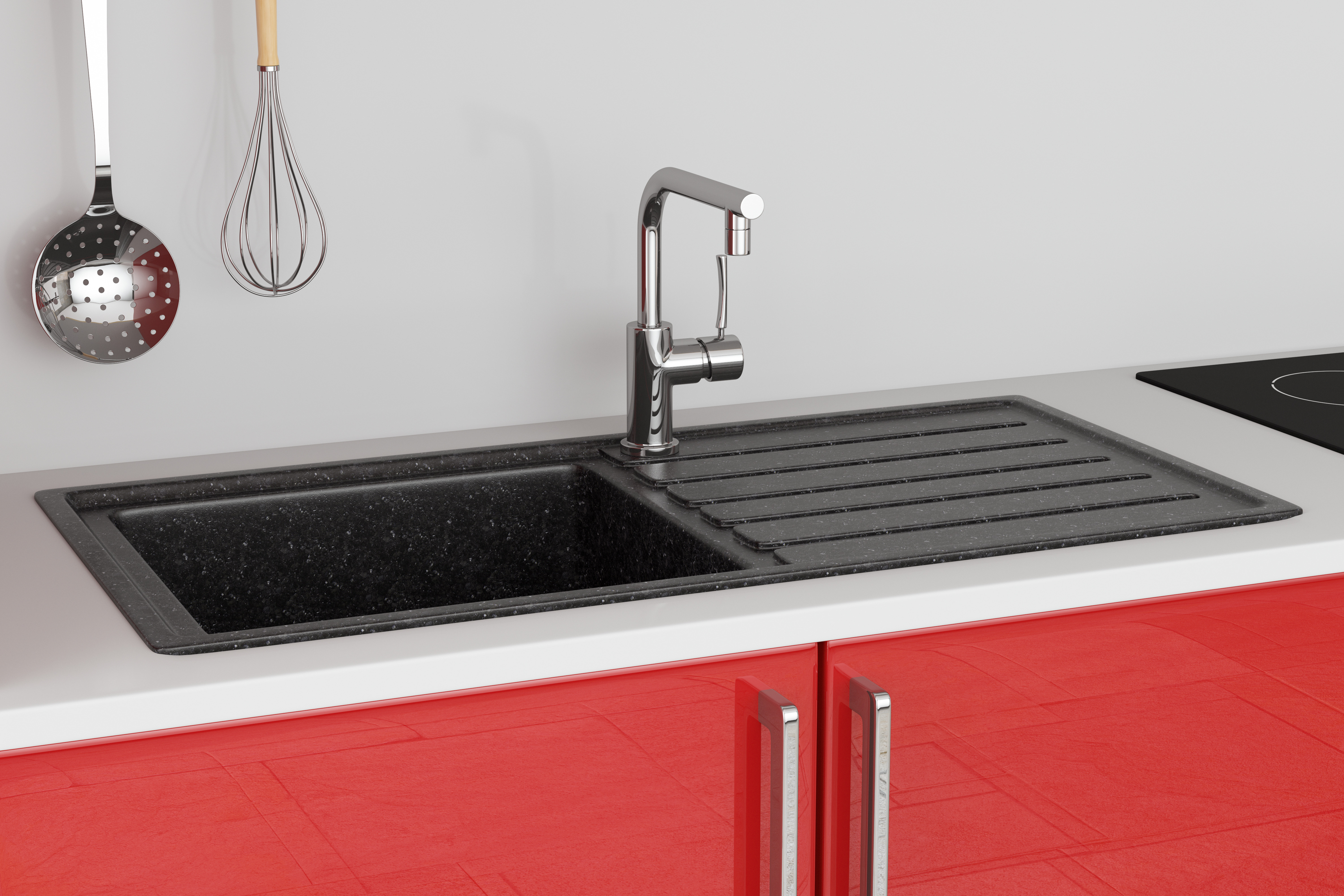 Bon évier en granit pour la cuisine - lequel choisir? 5 caractéristiques essentielles