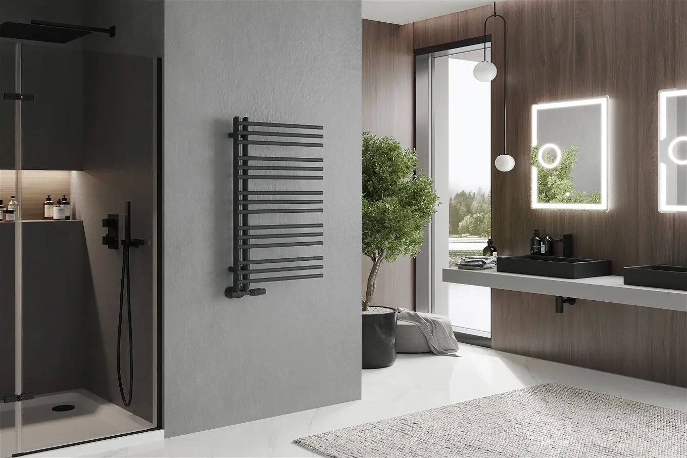 À quelle hauteur un radiateur de salle de bain sera-t-il le plus efficace ?