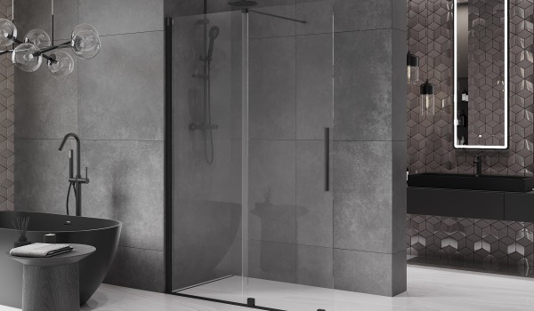 Cloison de douche coulissante - solution idéale pour les petites salles de bains