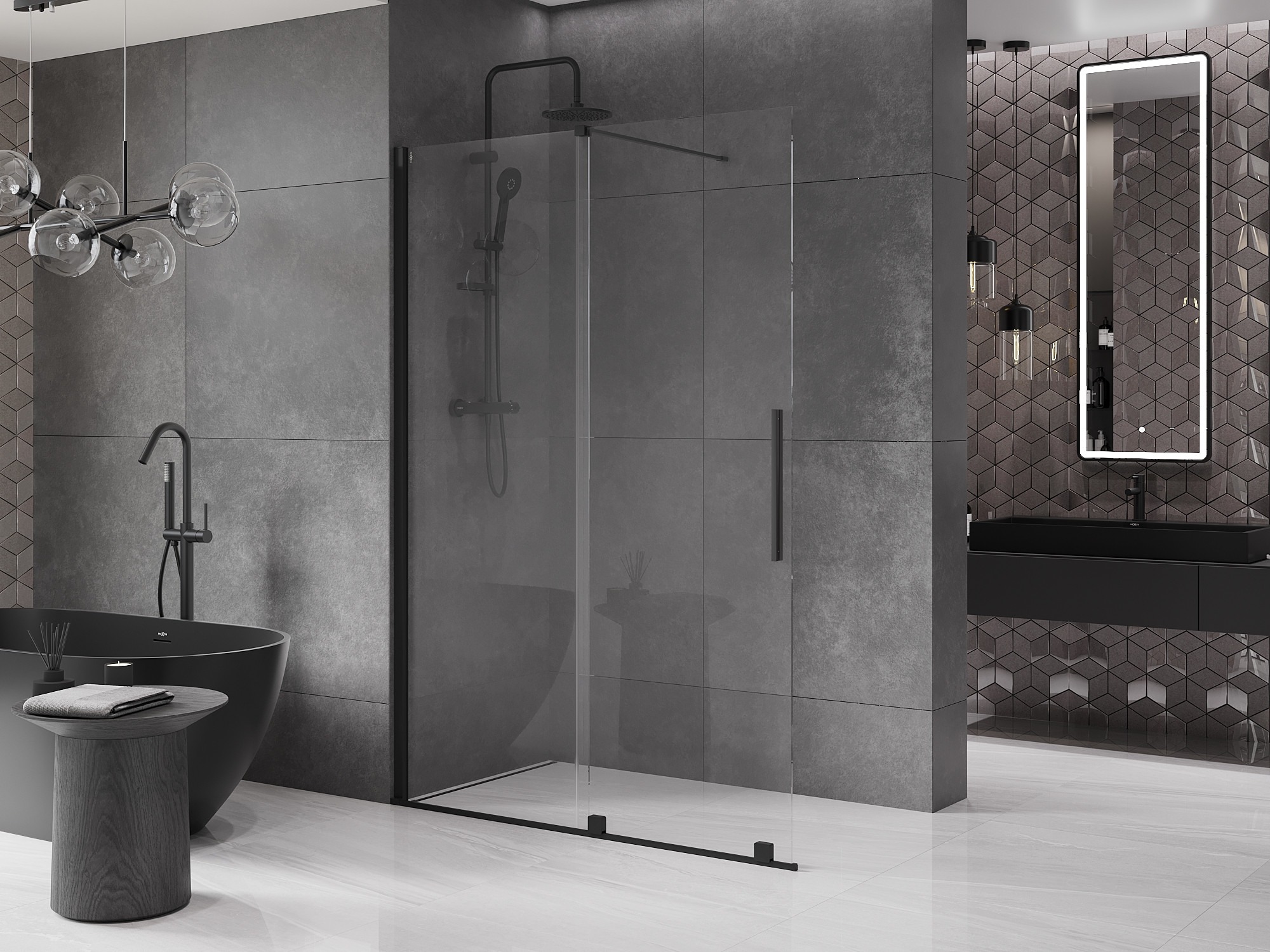 Schuifbare douchewand – ideale oplossing voor kleine badkamers