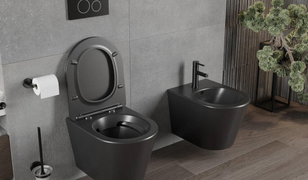 Bidet – Montageabmessungen