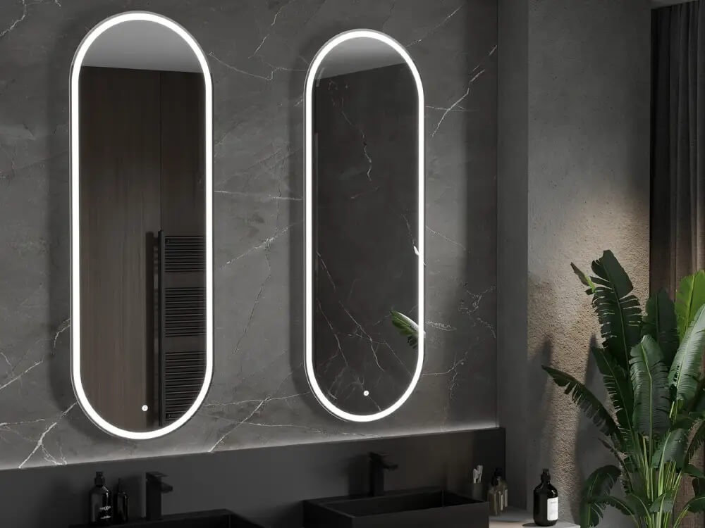 Couleurs de la lumière dans les miroirs éclairés - comment choisir?