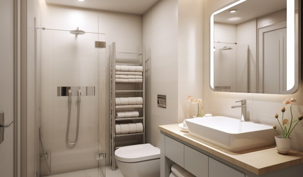 Plafond suspendu dans la salle de bain – pour et contre