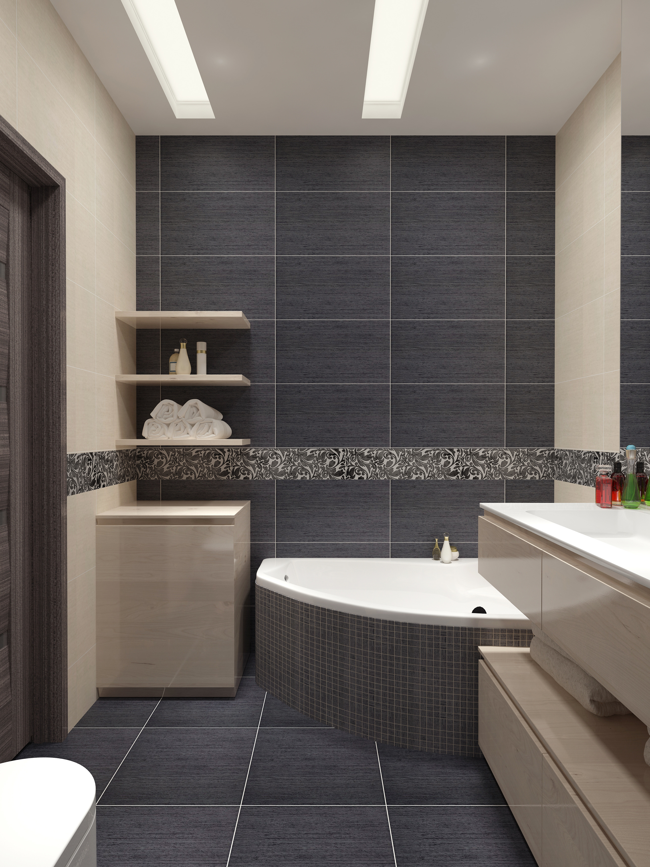 Où placer une baignoire d'angle ?